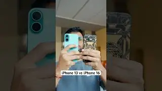 iPhone 13 vs iPhone 16 ! *Camera Comparison*