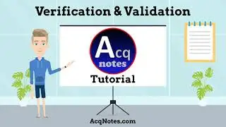 Verification & Validation (V&V) Tutorial