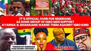 IT'S OFFICIALLY 😳OVER ‼️FOR NIGERIANS AS A GROUP OF NIGERIA BUSINESS MEN SUPPORT NIGERIA MUST GO‼️ 