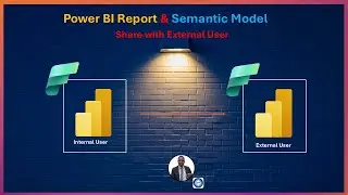 Приглашайте и делитесь отчетами и семантической моделью Power BI с внешними пользователями