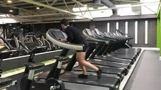 High Intensity Continuous Training- Treadmill Push