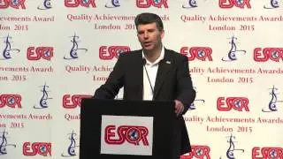 Credito Emiliano (Italy) received the ESQR&rsquo;s Quality Achievements Award 2015  in London