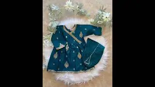 Baby girl Eid dress desiging ideas / 1to 2 year baby girl dresses #eiddress #girlseiddresses #shorts