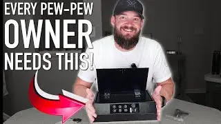 Secure Your Firearm in Minutes with Biometric Nightstand Safe!