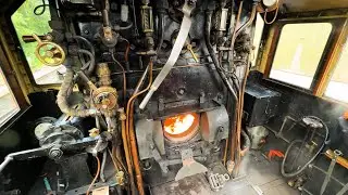 S160 Oil Conversion update, Great Rocks (Pebbles) on loaded test, Black 5s 5428 44806 at Grosmont