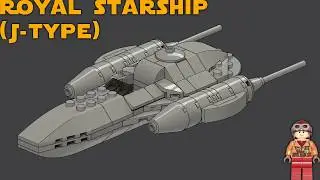 LEGO Star Wars MOCrofighters Naboo Royal Starship (J-Type) Instructions