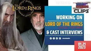 Editing Lord of the Rings Special Features and Christopher Lee Interview with Robert Meyer Burnett