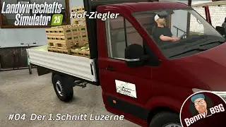 Landluft-Hof Ziegler   #04   Der 1.Schnitt Luzerne    [4K] [LetsPlay] [Story]