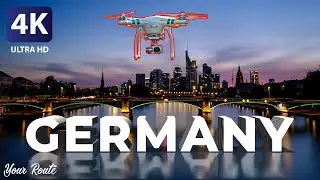 Germany 4K by Drone Ultra HD | Relaxing Drone Footage 2021