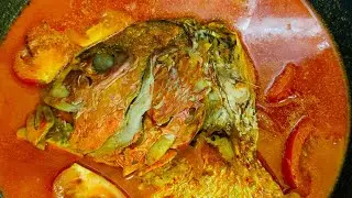 KARI KEPALA IKAN Simple, pekat dan sedap