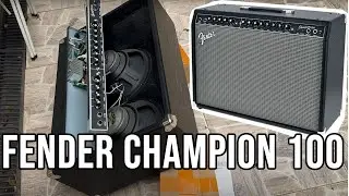 Abri o meu Amplificador de Guitarra - FENDER CHAMPION 100