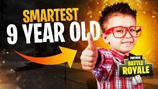 SMARTEST 9 YEAR OLD IN FORTNITE!! (ft. Nickmercs & CouRage) | Fortnite Battle Royale Highlights #135