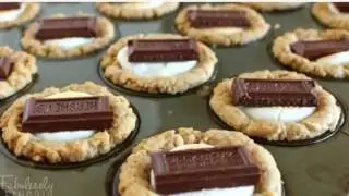 S&rsquo;mores Cookie Cups Recipe