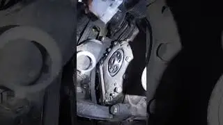 DD15 front crank seal leaking.