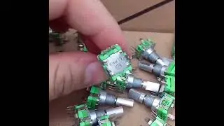 ALPHA RD1110PF Vertical  Rotary Volume EQ Potentiometer B10K Digital DJ #potentiometer #DJ