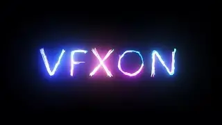 After Effects Saber Electric Text Intro Tutorial Preview
