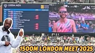 Men 1500m At London Meet 2025 #1500m #athletics