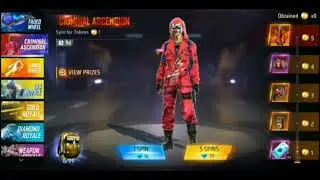 TOP NEON CRIMINAL BUNDLE COME IN TOKEN TOWER EVENT POSSIBLE 27 AUGUST #freefire #topcriminal #free
