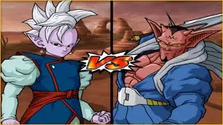 Dragon Ball Z: Budokai Tenkaichi 3 - Верховный Кай против Дабуры [COM VS COM]