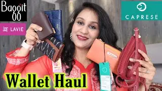 Amazon Wallet Haul || Baggit , Caprese & Lavie Wallet For Women/ Girls Under 500