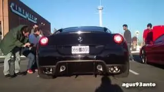 Ferrari 599 GTB Fiorano - Engine Sound and Full Throttle on Desafio Froilan Gonzalez