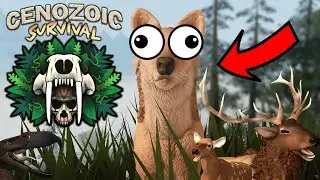 Can I SURVIVE as a Dire Wolf in Cenozoic Survival on ROBLOX ?!