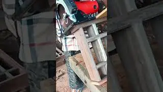 Pemotongan yang sempurna #woodworking #hobbykayu #woodworkingindonesia #diy