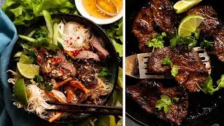 Vietnamese Pork Noodle Bowls