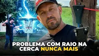 Cerca el&eacute;trica protegida do raio. Ou do preju&iacute;zo?