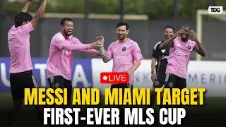 Messi MLS Cup Training LIVE: Miami to their first-ever MLS Cup final