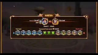 Hero wars - ToE - how to kill Fire Lord - W3D2- Titans level 130