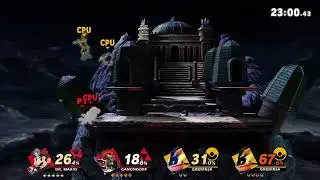 SSBU:Red Team VS Yellow Team - Unova Pokemon League Match 5