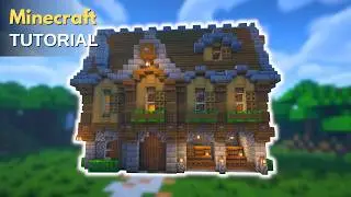 Minecraft: How to Build a Medieval Warehouse | Storehouse (Tutorial)
