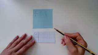 División de fracciones de forma pictórica