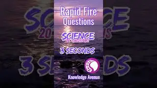 Only Smart Minds Can Answer These 20 Science Rapid Fire Questions!🔥|Are You Fast Enough? 🤯 #shorts