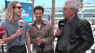Sam Reid, Jacob Anderson & Eric Bogosian talking about Rockstar Lestat Music in this new S3 of IWTV