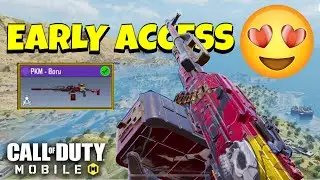 *NEW* PKM BORU LMG EARLY ACCESS | BLACKOUT GAMEPLAY | SOLO VS SQUAD | CODM | SEASON 10