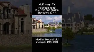 Random US Towns: McKinney, TX #shorts