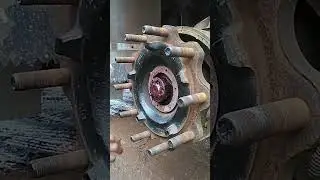 Wheel Axle Kinpin (kingpin) Bush and Bearing Replace| Ashok Leyland4220| Indian Truck Mechanic| #18