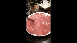 $70 Wagyu Beef Hot Pot Course at a 140 Year Old Restaurant 🐄 #shorts