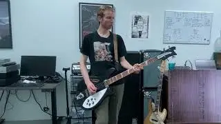 New Order - Broken Promise - Bass Cover (HD) w/ 1969 Rickenbacker 4005