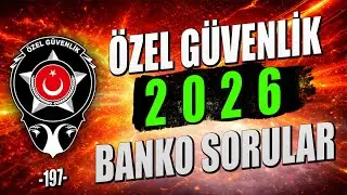Özel Güvenlik 2026 Sınav Soruları | #Özel #Güvenlik #Sınav #Soruları