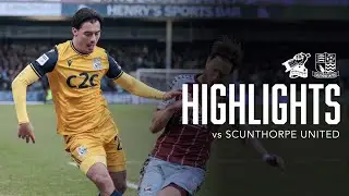 Highlights: Scunthorpe United 1-0 Southend United