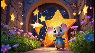 Hickory Dickory Dock Mouse Enters the Glowing Clock Tunnel | Collection of Nursery Rhymes and