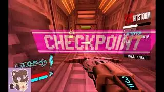Seeing how many levels I can P-rank on 1 life in Ultrakill # 12