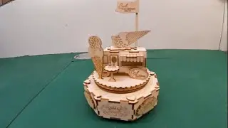 DIY puzzle 3D Ice Cream Truck music box magasin action