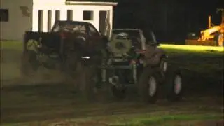 No Sweat Sami VS Opie's Chop Fab Chevy Bithlo Mud Racing 7-30-11