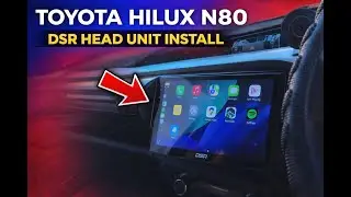 Toyota Hilux N80 DSR Head Unit Install