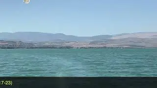 Mar da Galileia - Tiberíades, Israel, onde Jesus andou sobre as águas