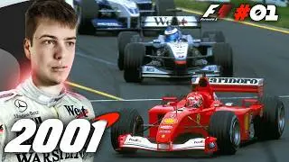 НАШЕ НОВОЕ ПУТЕШЕСТВИЕ НАЧИНАЕТСЯ! Карьера Формулы-1 2001 | Раунд 1, Австралия